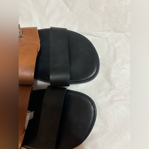 HERMÈS Men’s Lonie Leather Slide Size 41 - Picture 6 of 10